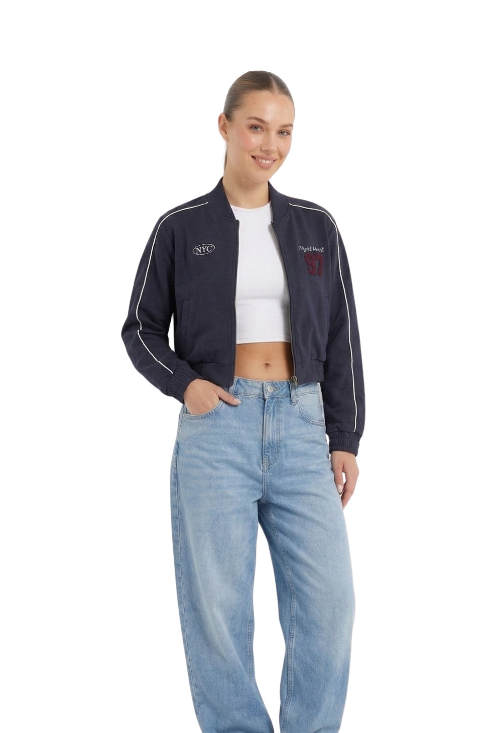 Chaqueta Para Mujer Aero Girls Ow Cadet Navy 1575