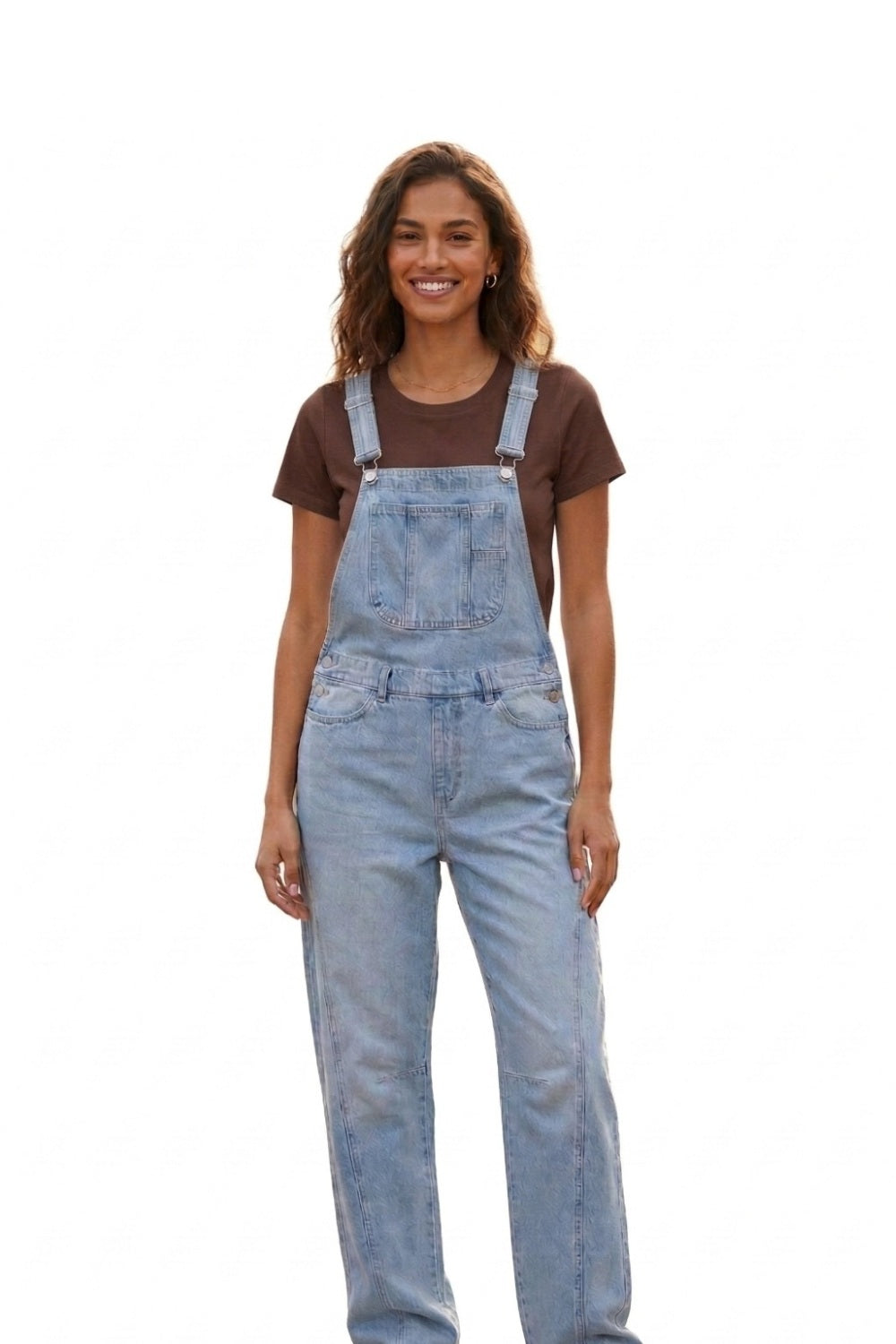 Overol Clásico Mujer En Jean Light wash 3398