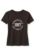 Camiseta Para Mujer Aero Graphic Level 1 Dark Black  7129