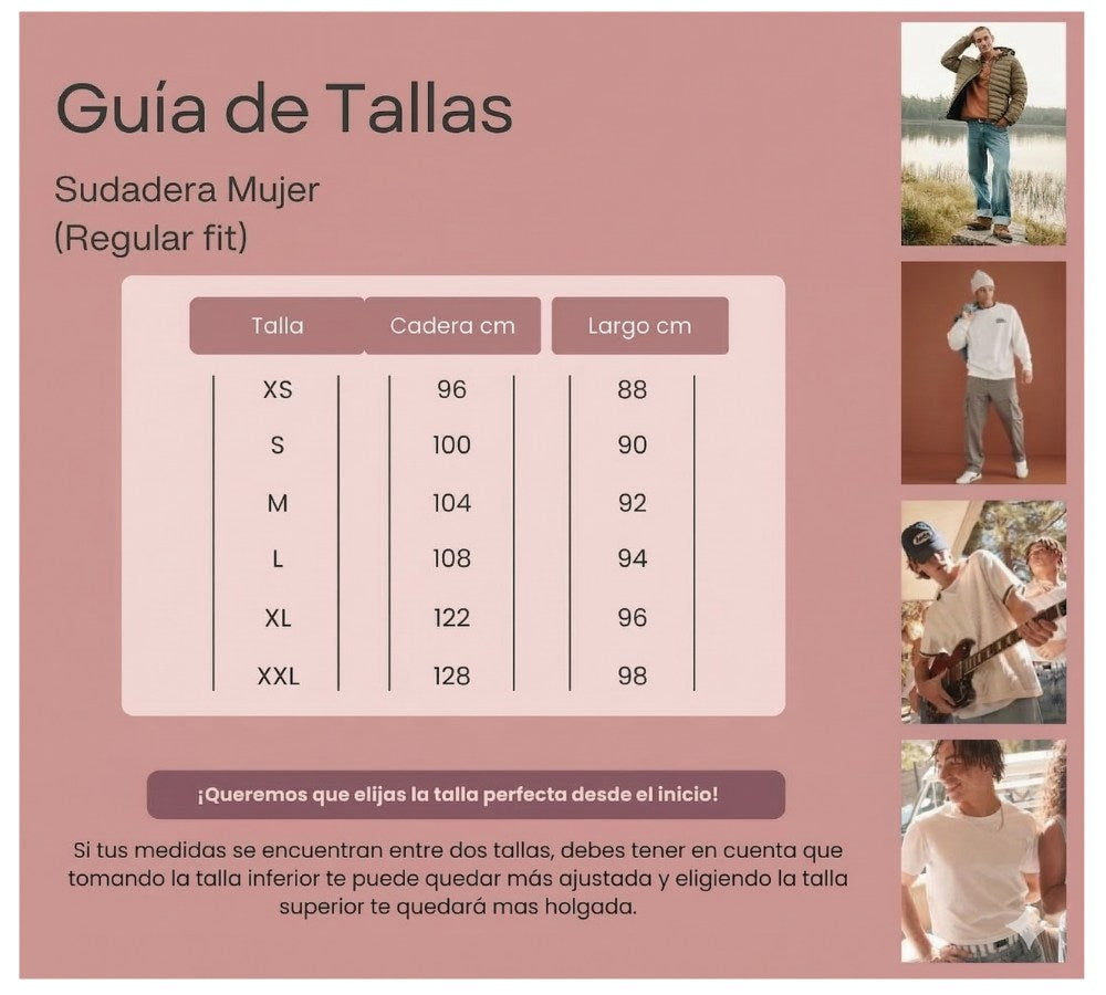 Guía de tallas