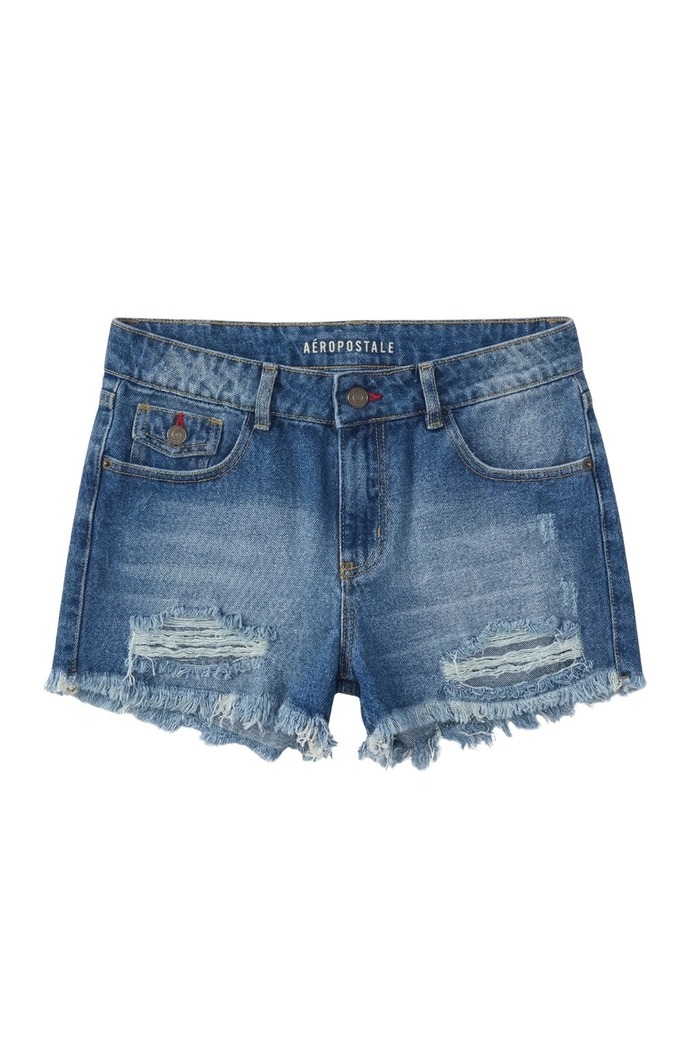 Short Para Mujer Aero Denim Shorty Medium Wash