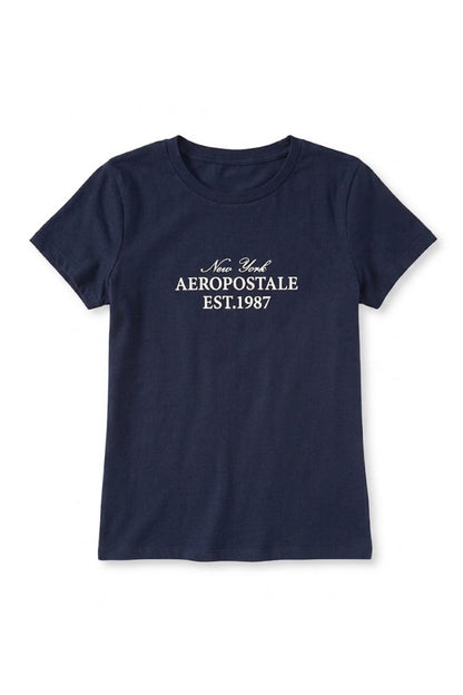 Camiseta Para Mujer Aero Graphic Level 1 Cadet Navy 6528