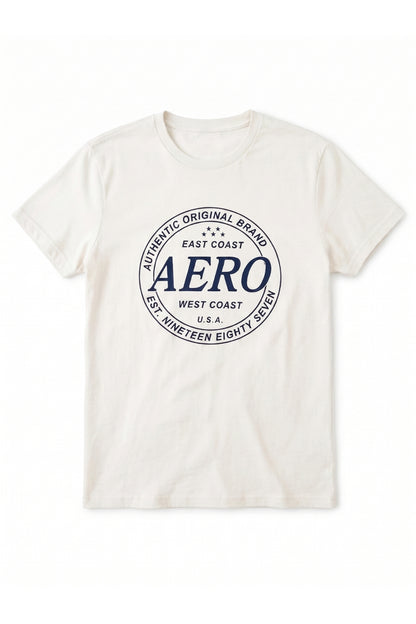 Camiseta Para Hombre Aero Level 1 Graphic Tees Birch 6181