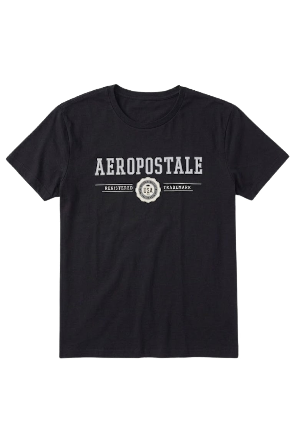 Camiseta Para Hombre Aero Level 1 Graphic Tees Dark Black 6206