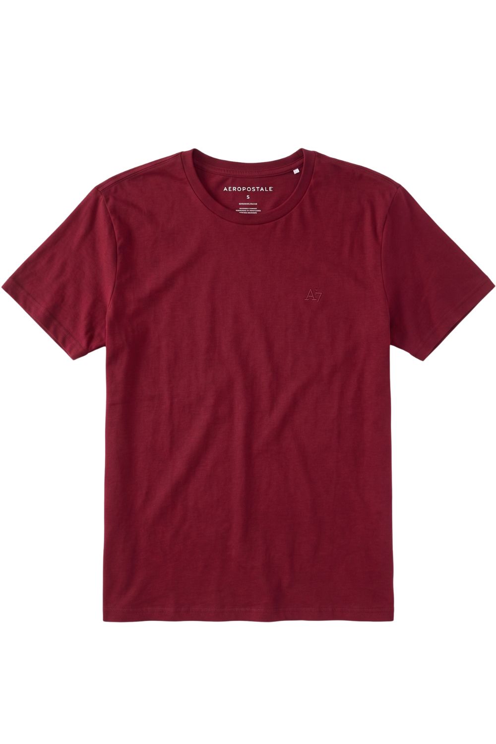 Camiseta Basica Poppy Red Para Hombre Aeropostale Guys Ss Tees 4240