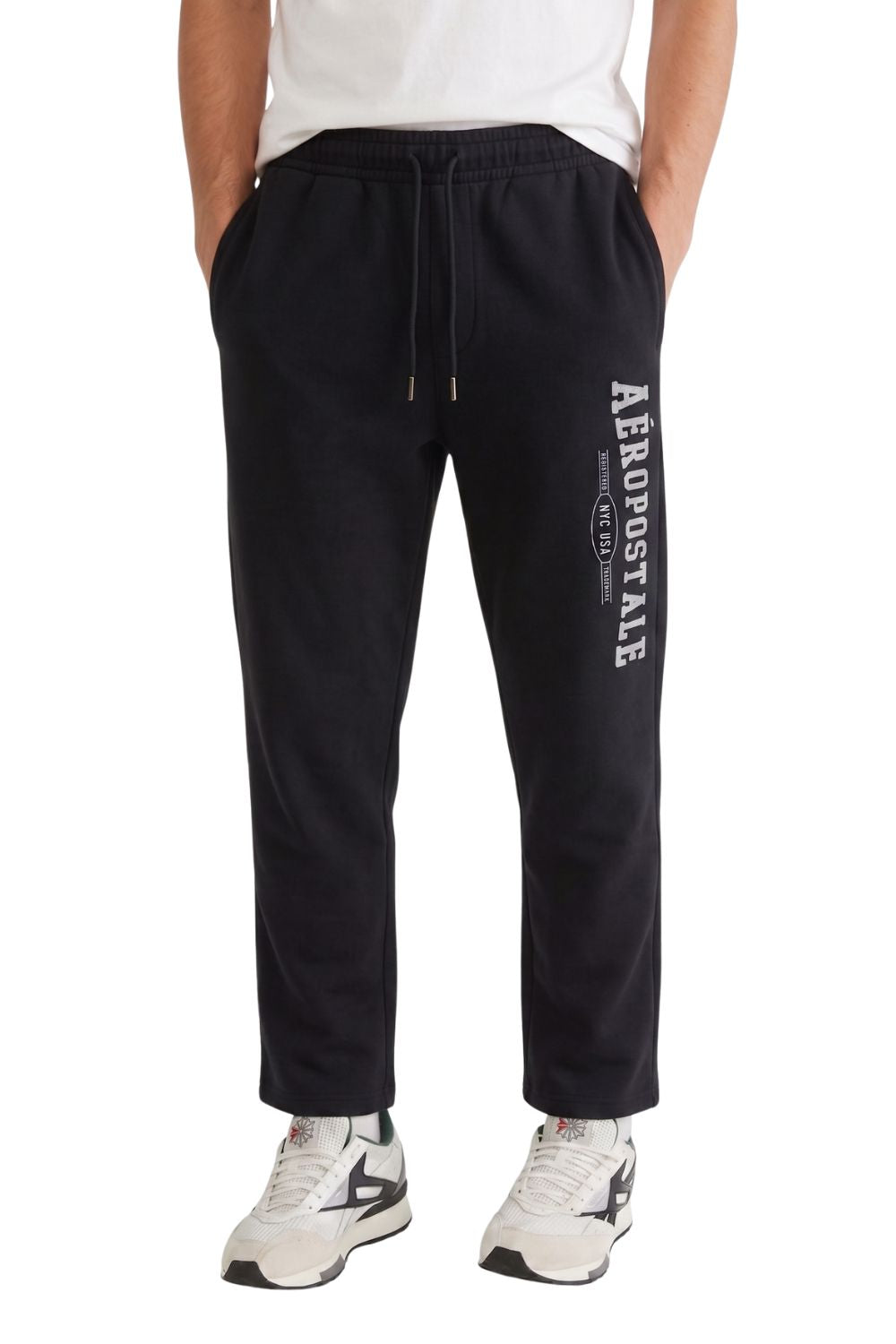Sudadera Para Hombre Aero Guys Fleece Pants Dark Black 8040