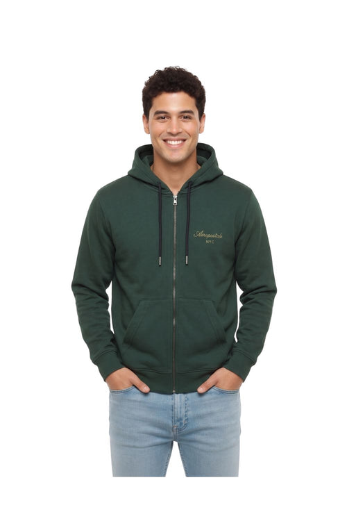 Buzo Para Hombre Aeropostale Full Zip Hoodies Green Gables 9198