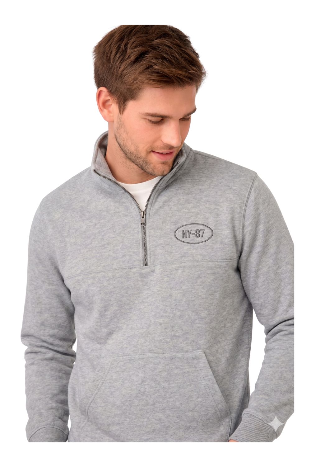 Buzo Para Hombre Aero Guys  Fleece Other Light Heather 2188