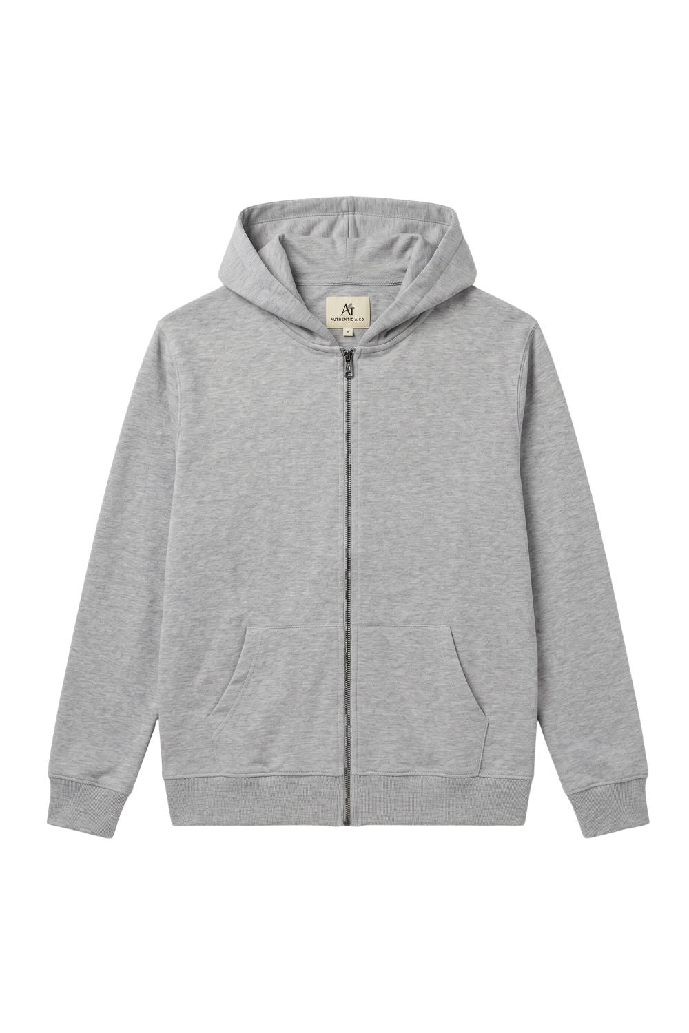 Buzo Para Hombre Aero Guys Full Zip Hoodies Light Heather Grey  2207