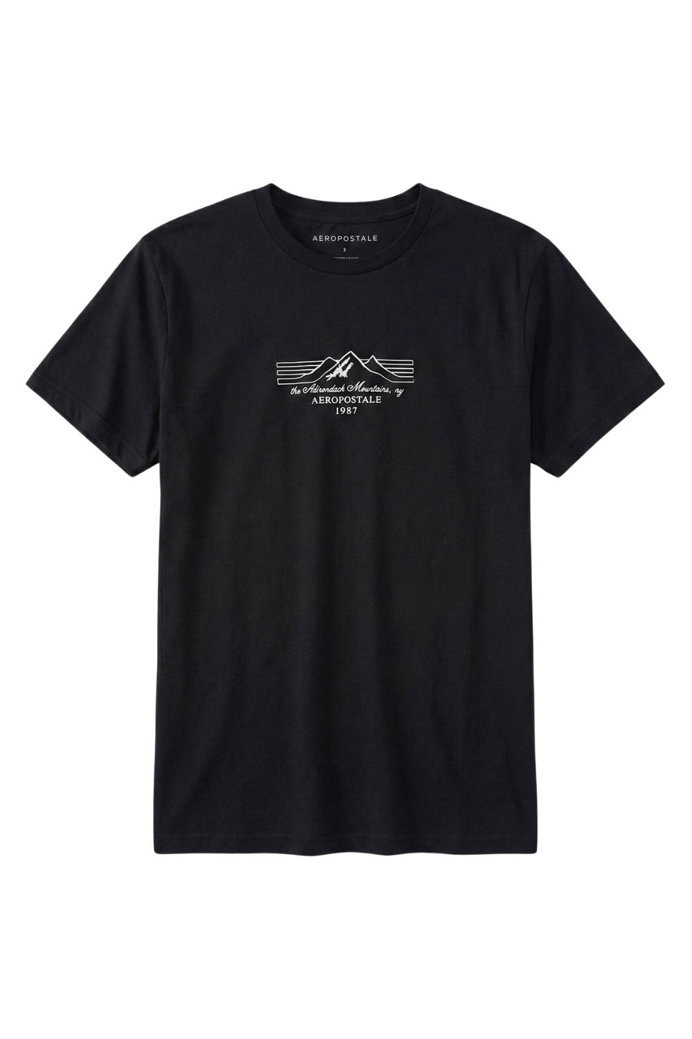 Camiseta Para Hombre Aero Level 2  Graphic Tees Dark Black 6182