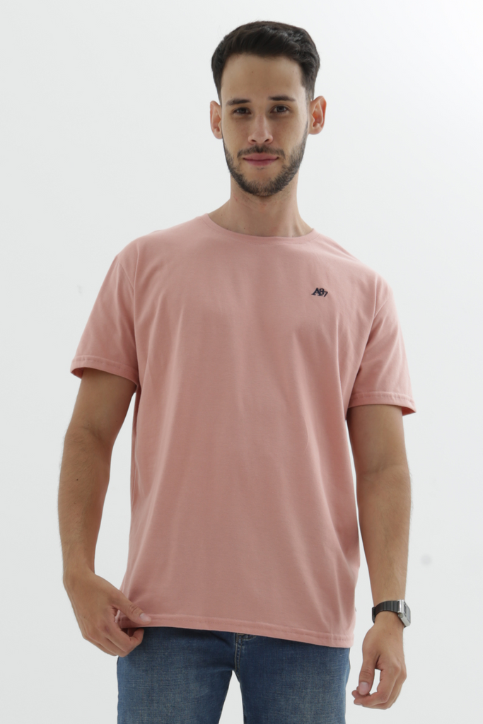 Camiseta Basica Para Hombre Aero Guys Ss Tees Rose Dawn