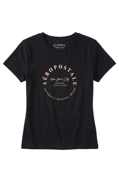 Camiseta Para Mujer Aero Graphic Level 2 Black 6945