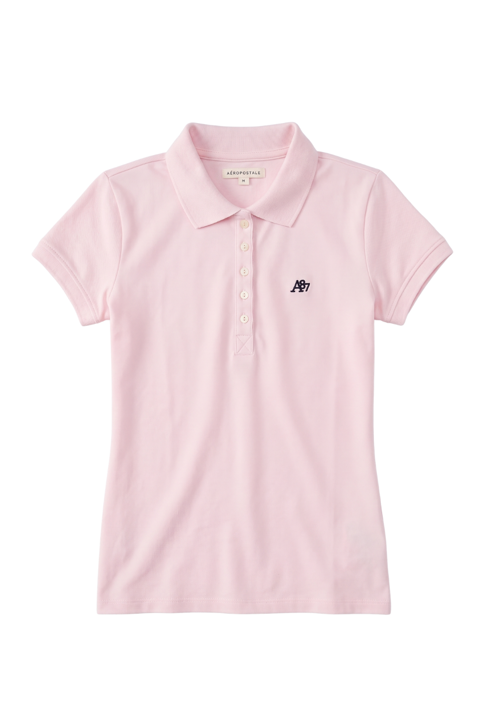 Polo Para Mujer Aero Solid Polo Baby Pink 4164