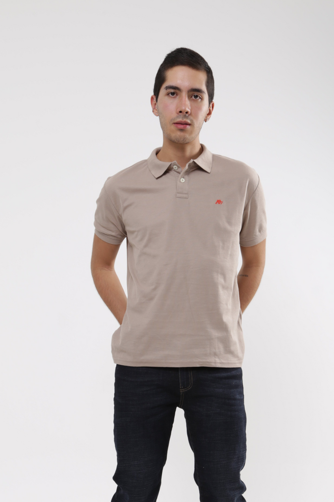 Camiseta Tipo Polo Para Hombre Aero Guys Ss Solid Polo Sand Dollar AEROPOSTALE Colombia