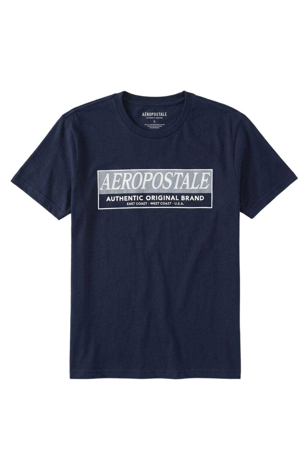 Camiseta Para Hombre Aero Leve 1 Graphic Tees Cadet Navy 6188