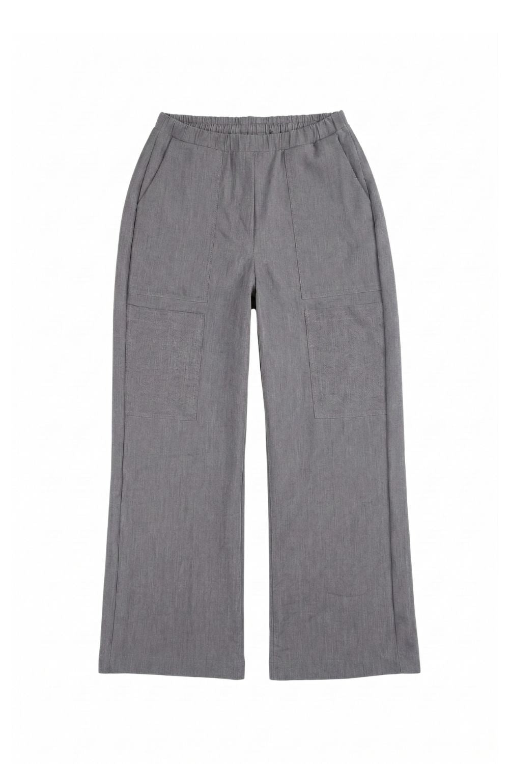 Pantalón De Mujer Bota Ancha Ash Grey 1564