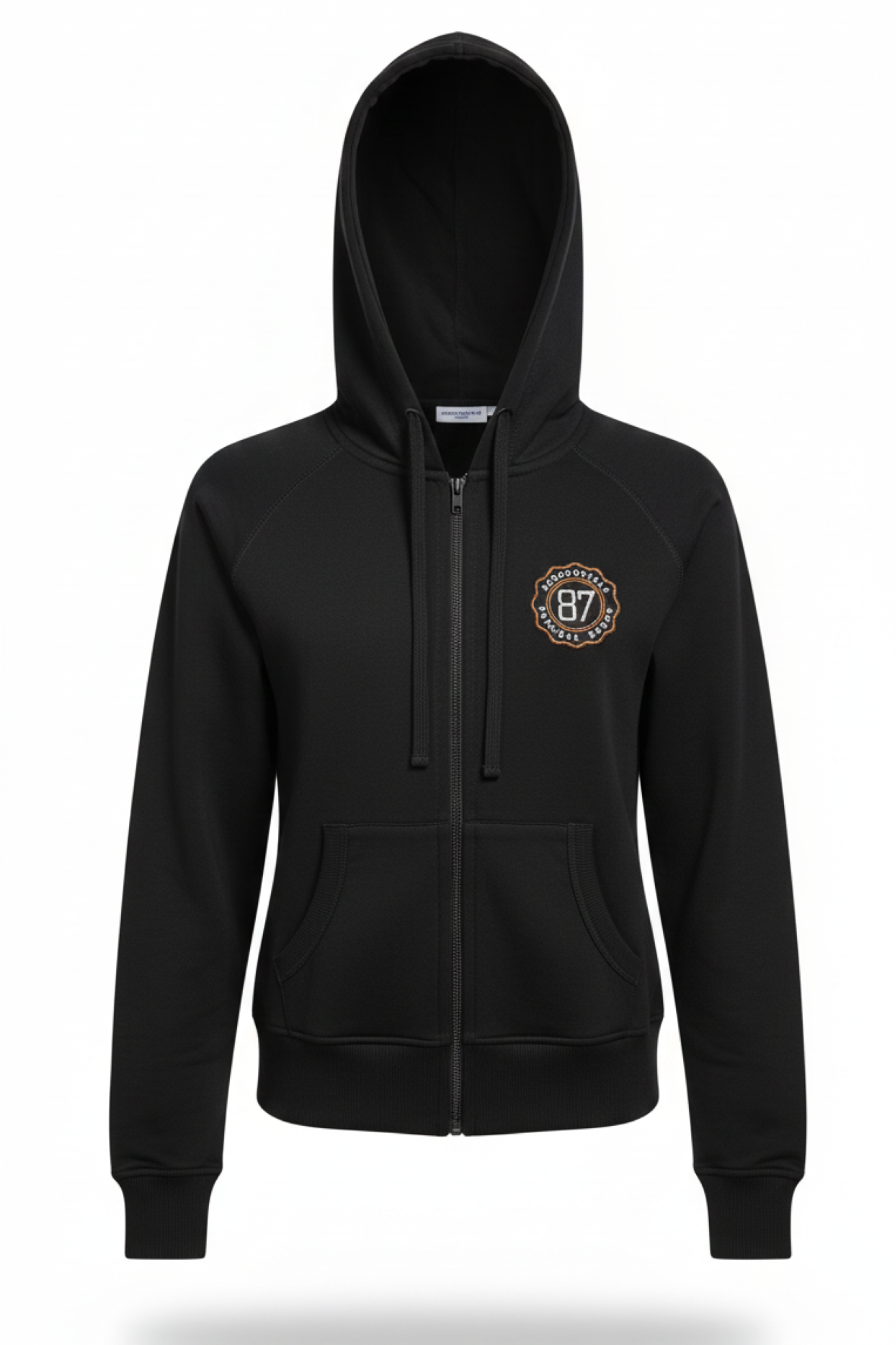 Buzo Para Mujer Aero Girls Fleec Pop Over Dark Black