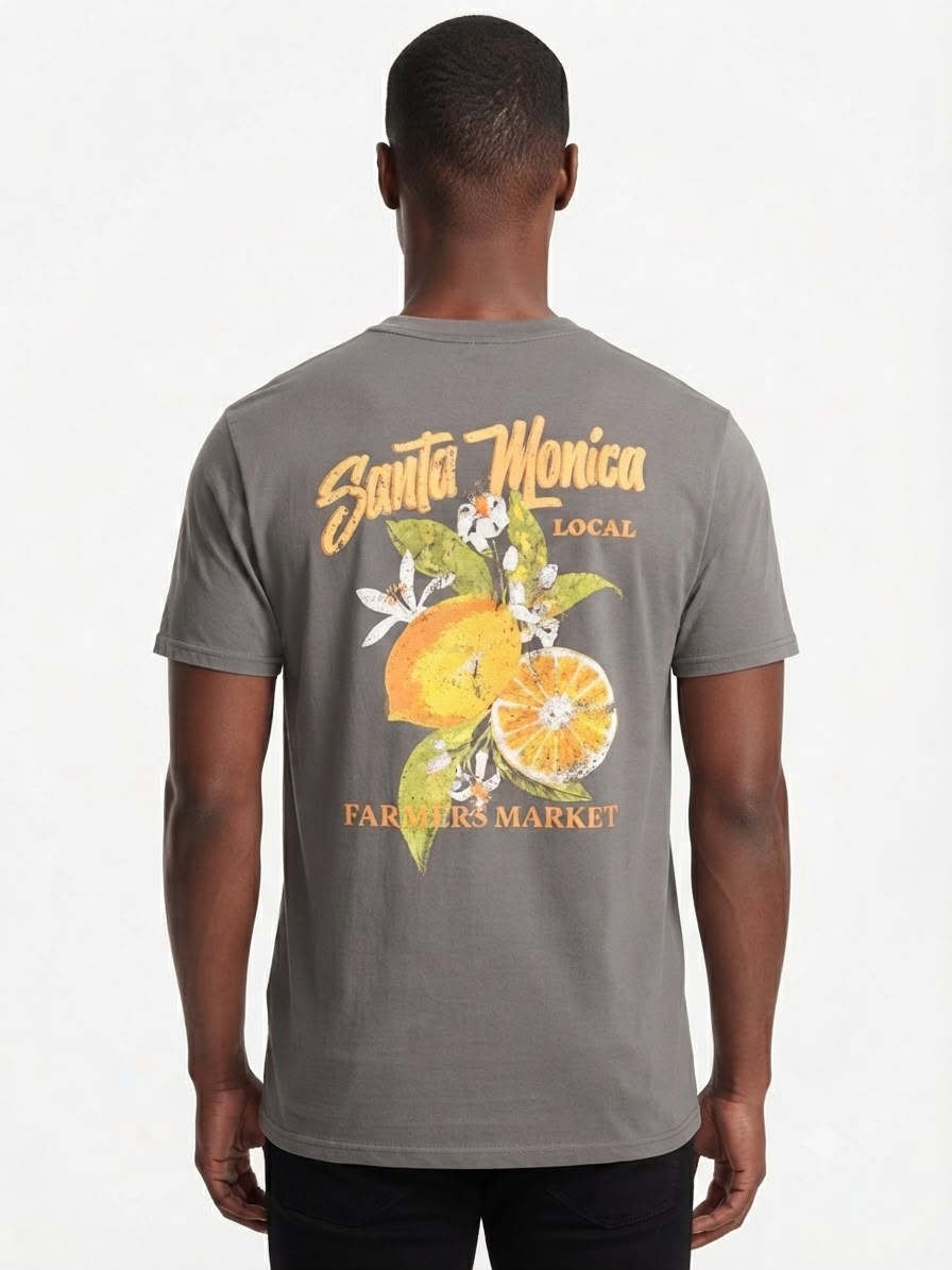 Camiseta Para Hombre Aero Guys Fashion Graphics Dk Grey 5994