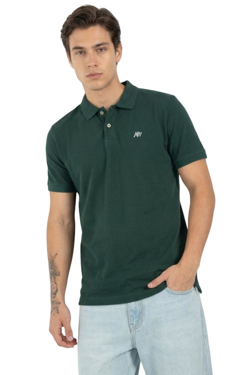 Polo Para Hombre Aero Guys Ss Solid Polo Green Gables 4777