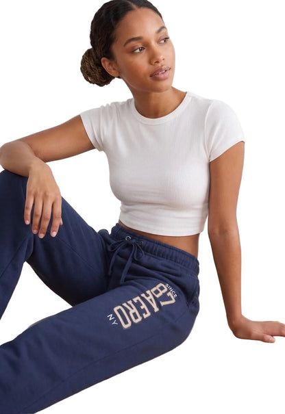 AERO GIRLS KNIT PANTS CADET NAVY