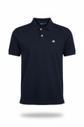 Polo Azul Oscura Para Hombre Aeropostale Guys Ss Solid Polo Cadet Navy 7907
