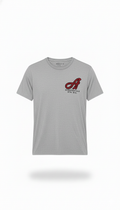 Camiseta Para Hombre Aero Level 2 Graphic Tees Light Heather Grey
