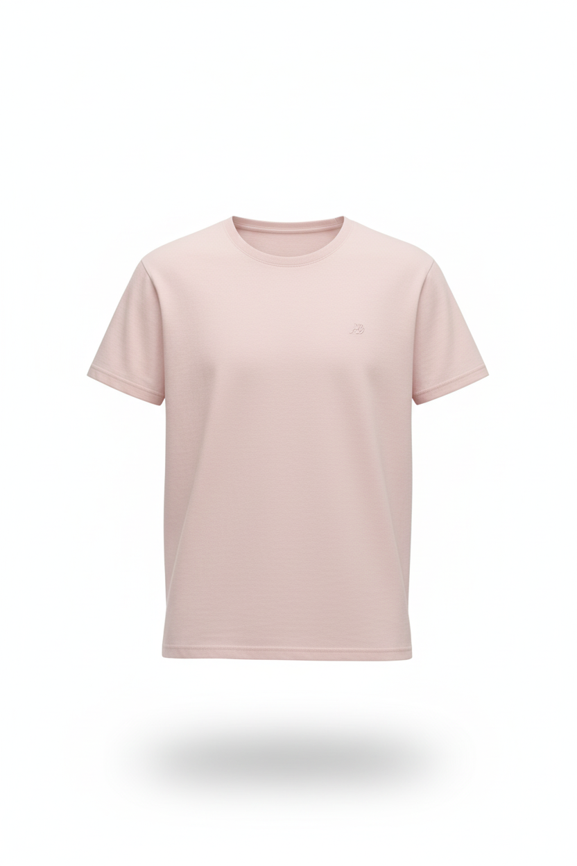 Camiseta Basica Rosada Para Hombre Aeropostale Guys Ss Tees Silver Pink  4240