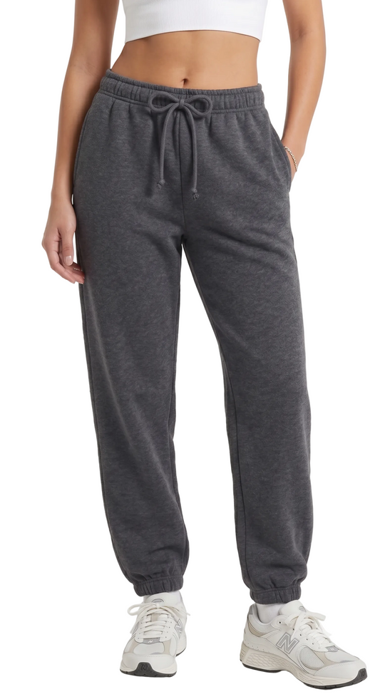 Sudadera Gris Para Mujer Aero Girls Knit Pants Charcoal Heather Grey  9448