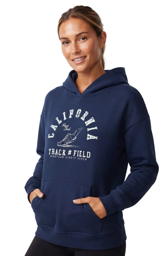 Aero Girls Fleece Pop Over Cadet Navy 3764
