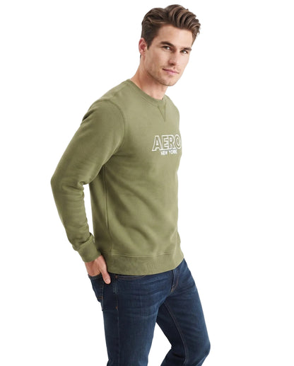 Buzo Para Hombre Aero Guys Fleece Other Spirit Sage 8837