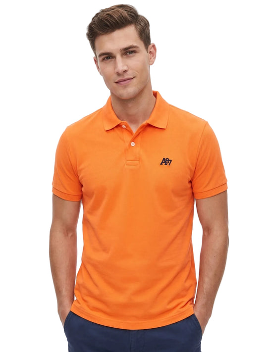 Polo Para Hombre Aero Guys SS Solid Polo Apricot Buff 7907