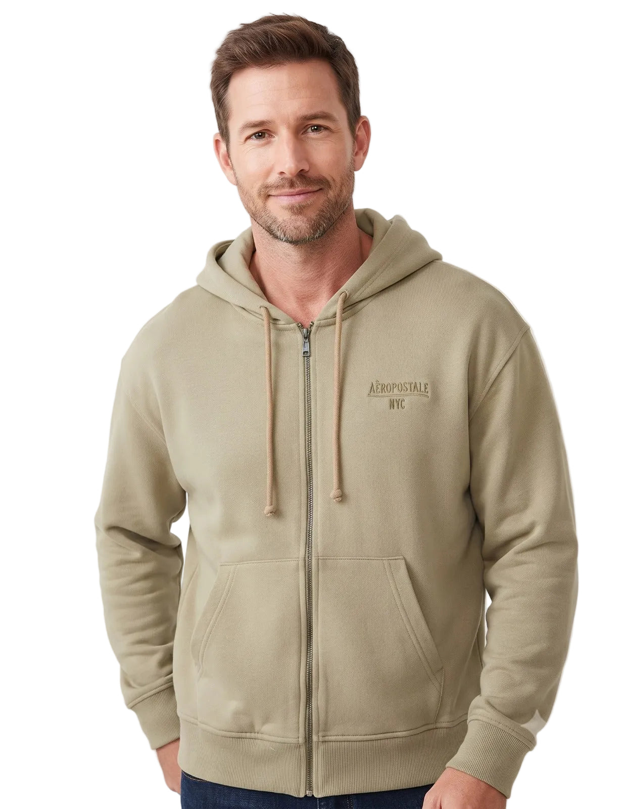Buzo Para Hombre Aero Guys Full Zip Hoodies Fungi 5619