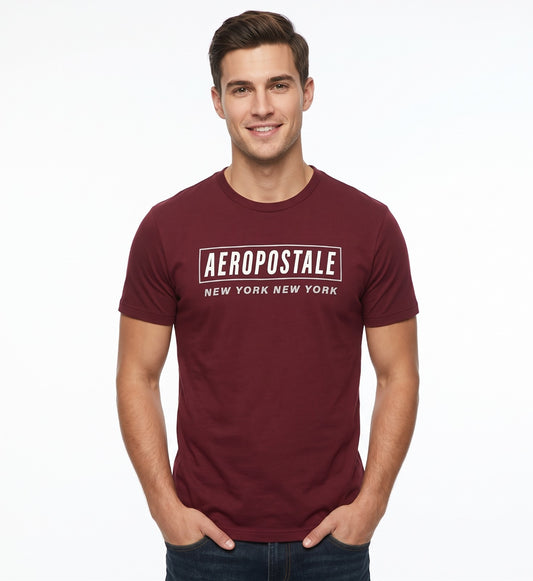 AERO LEVEL 2 GRAPHIC TEES POMEGRANATE