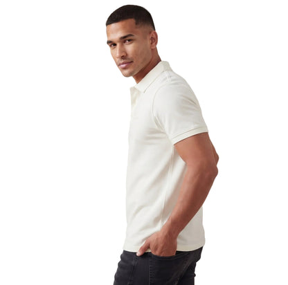 Polo Para Hombre Aero Guys SS Novelty Polo Cream 9849