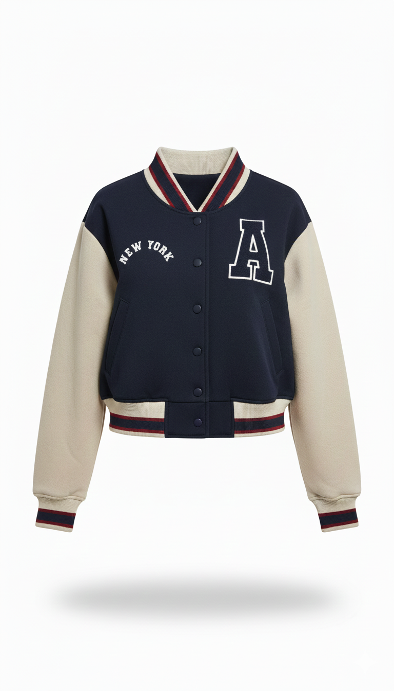 Chaqueta Para Mujer Aero Girls Heavy Weight Ow Cadet Navy