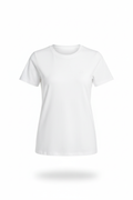Camiseta Básica Para Mujer Color Blanco Aero Girls Solid Ss 4204