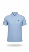 Polo Para Hombre Aero Guys Ss Solid Polo Kentucky Blue New 9707