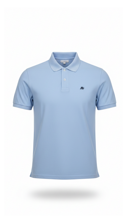 Polo Para Hombre Aero Guys Ss Solid Polo Kentucky Blue New 7907