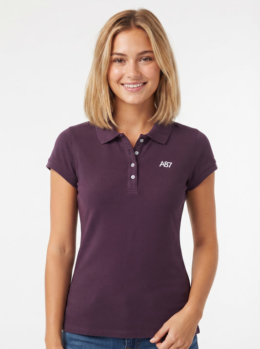 AERO SOLID POLO FLINT