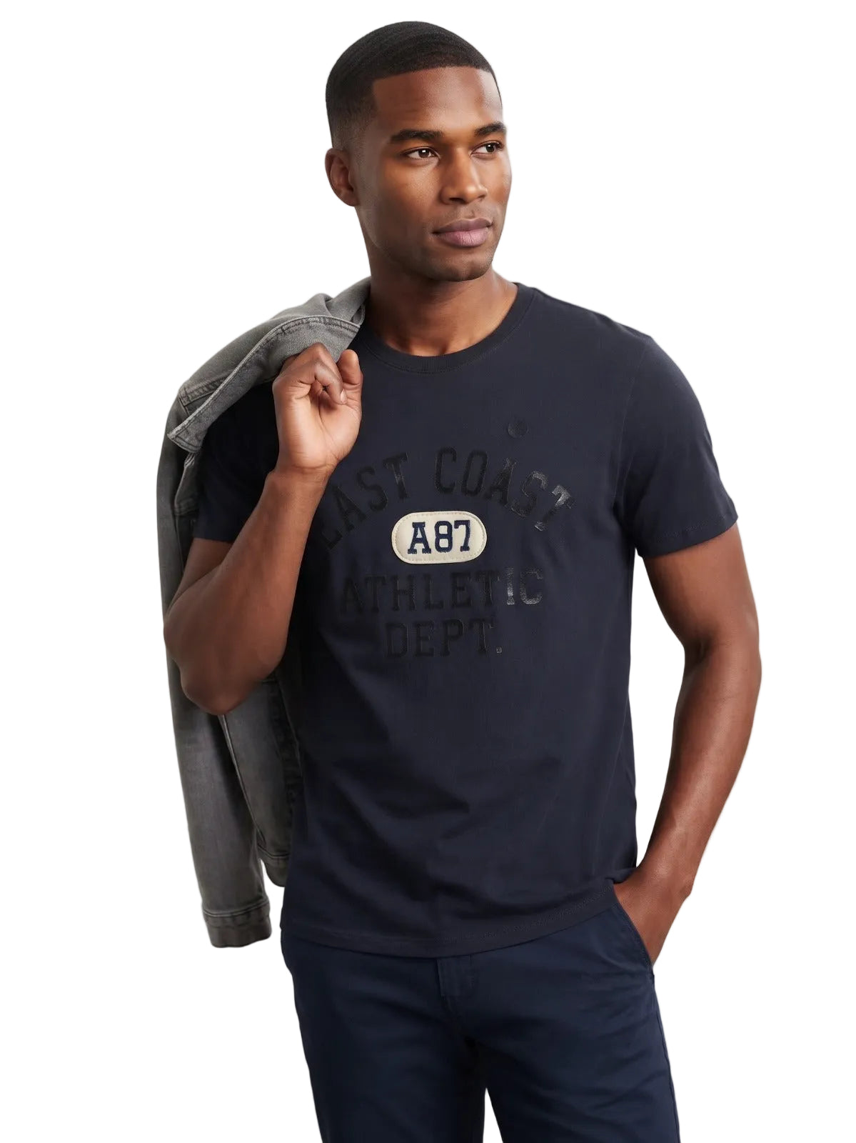AERO LEVEL 2 GRAPHIC TEES DARK BLACK