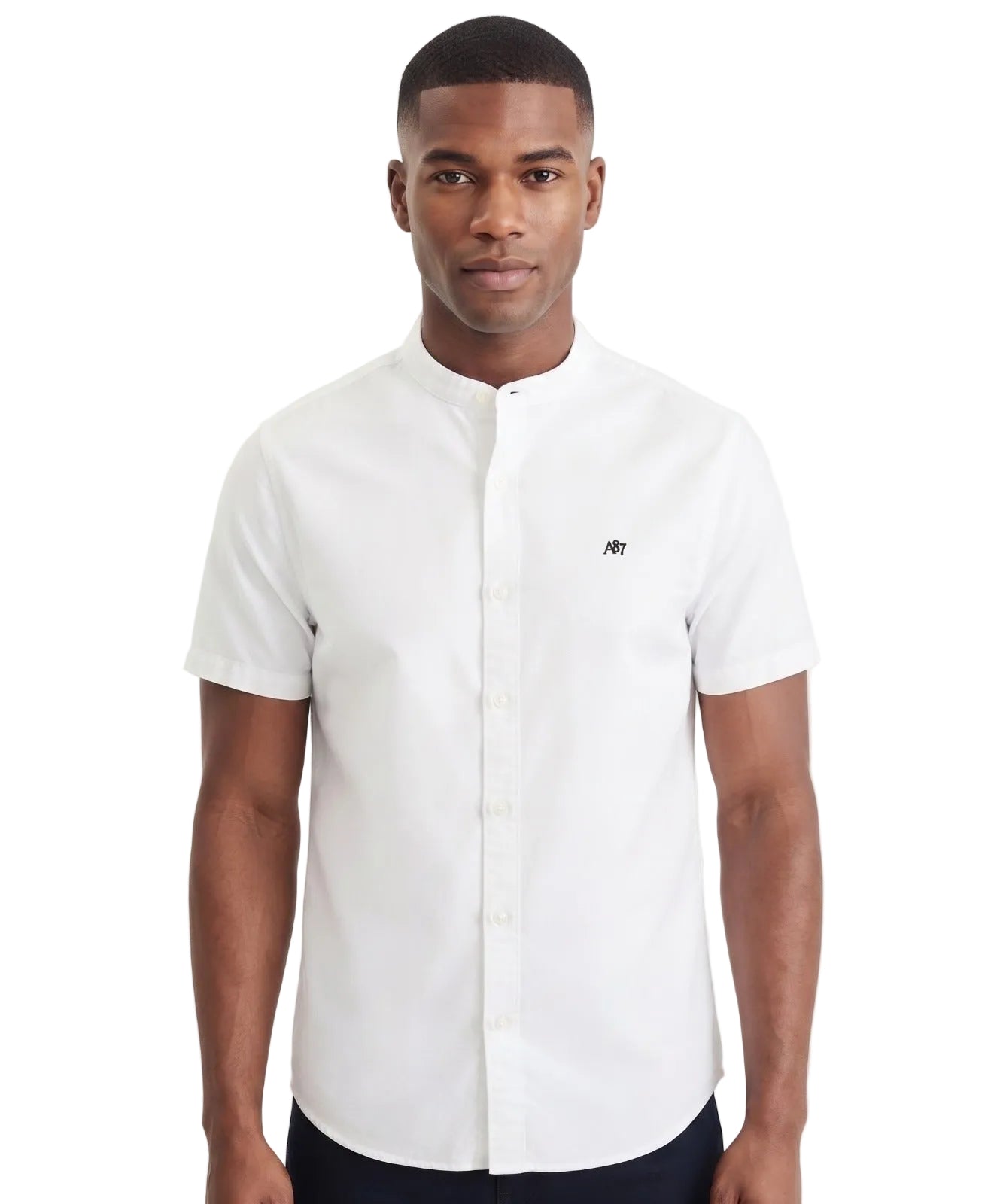 Camisa Para Hombre Aero Guys LS Woven Shirts Bleach 6277