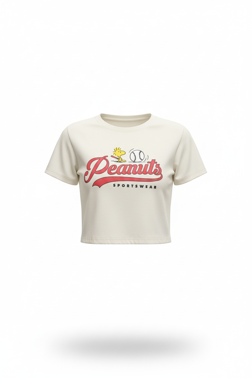 Top  Para Mujer de Licencia Peanuts Aeropostale Girls Fashion Graphics Tofu 264