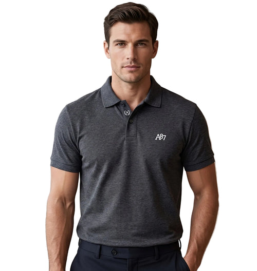 AERO GUYS SS SOLID POLO CHG
