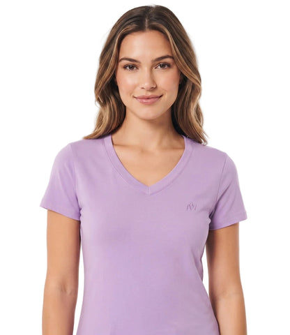 Camiseta Para Mujer Aero Girls Solid SS Navy Cosmos 4208