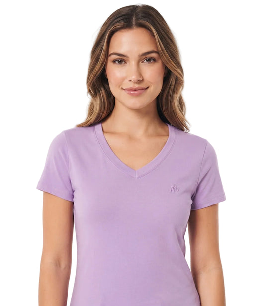 Camiseta Para Mujer Aero Girls Solid SS Navy Cosmos 4208