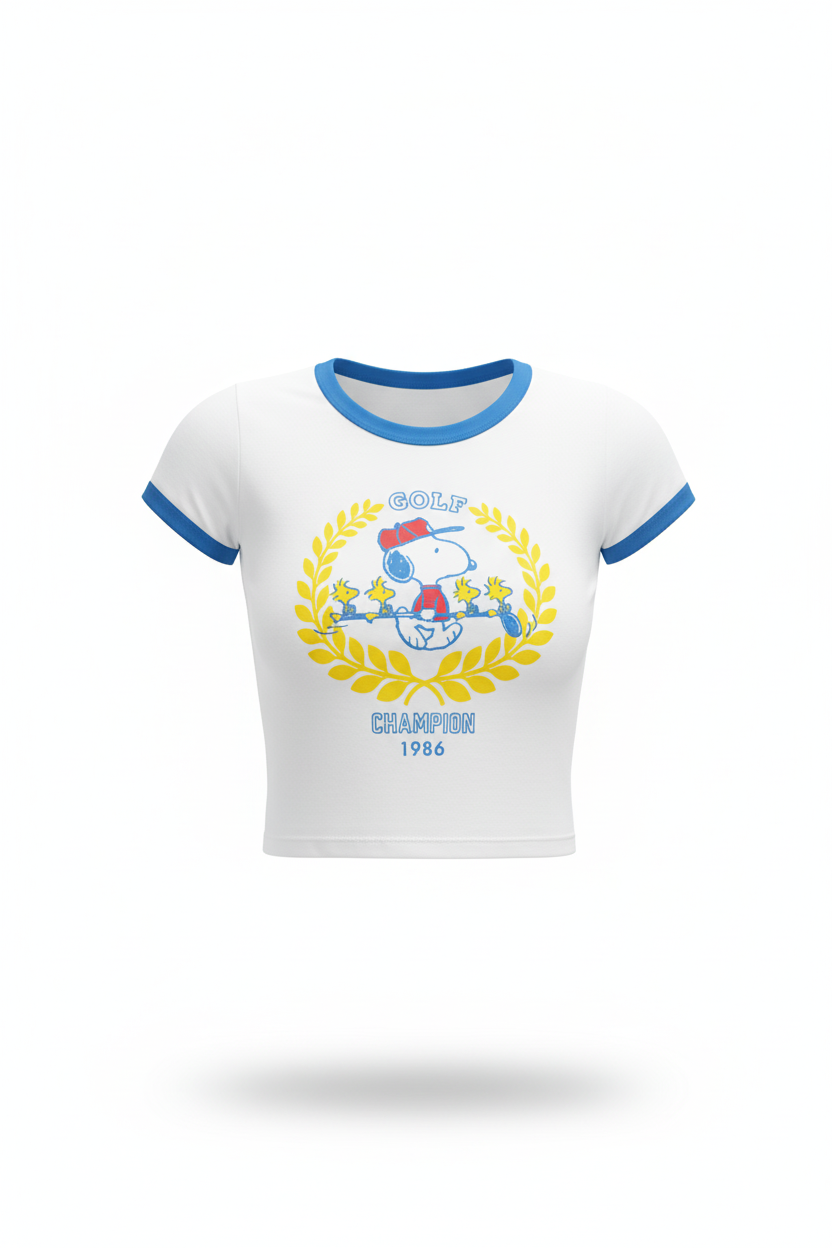 Top Blanco Para Mujer Aeropostale Girls Ss Fashion Graphics Bleach 0284