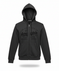 Buzo Para Hombre Aero Guys Full Zip Hoodies Charcoal Heather Grey 5200