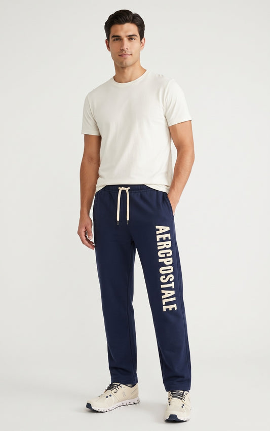 AERO GUYS FLEECE PANTS CADET NAVY
