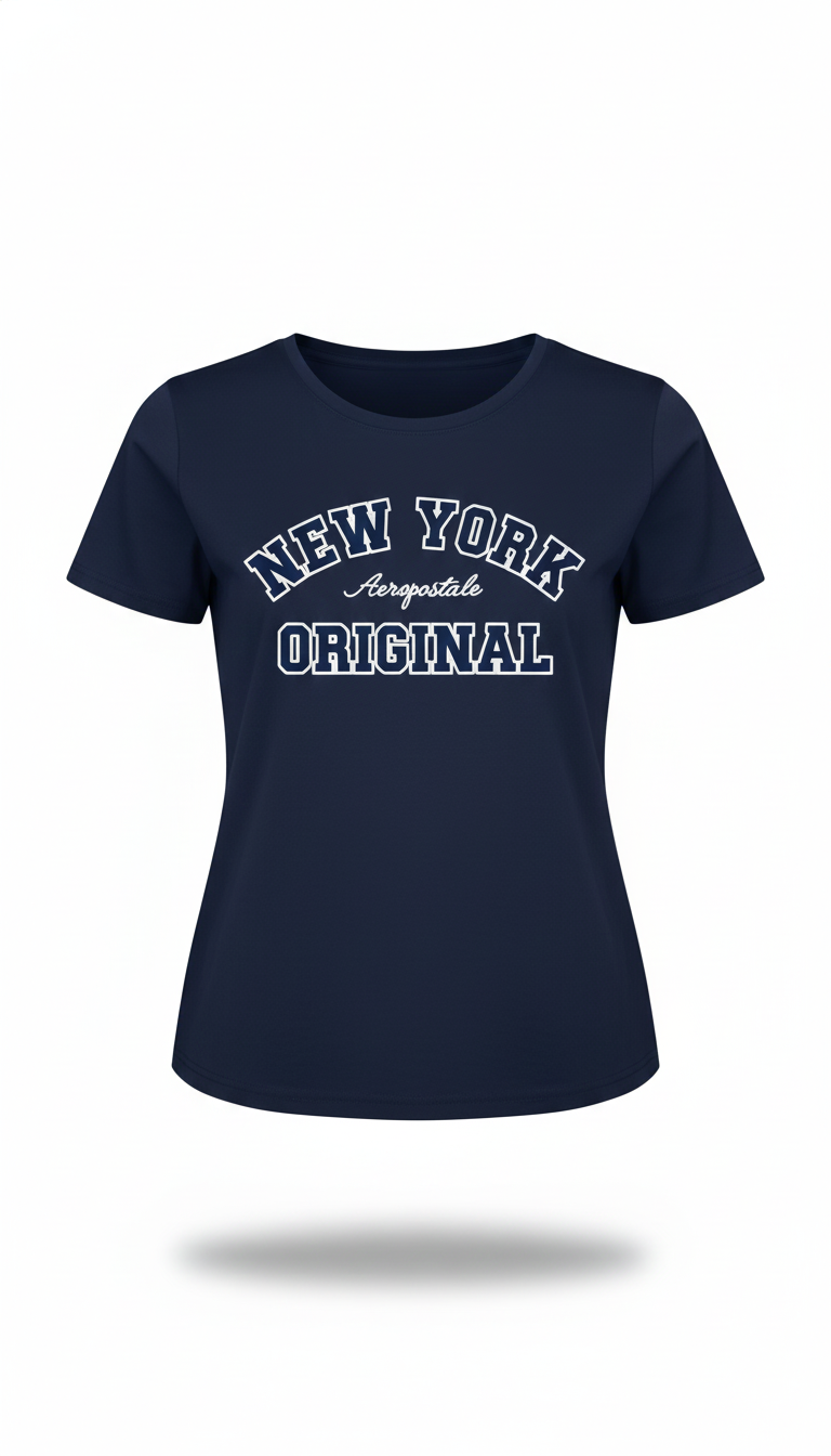 Camiseta Para Mujer Aero Graphic Level 2 Cadet Navy