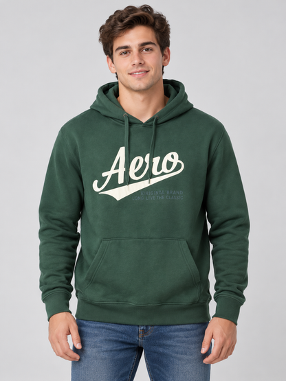 AERO GUYS POPOVER HOODIES GREEN GABLES